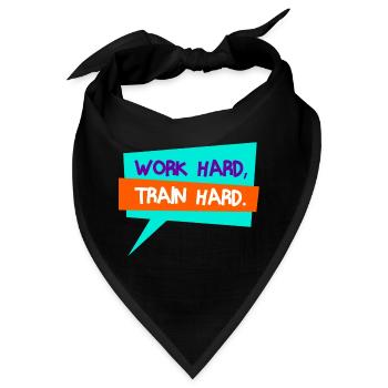 Best gift for gym lover - Bandana - Schwarz - Vorne