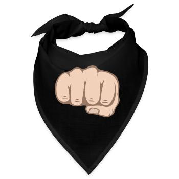 Faust - Bandana - Schwarz - Vorne