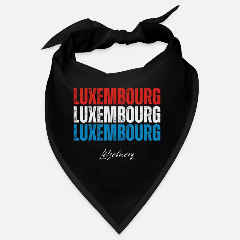 Drapeau du Luxembourg, fierté luxembourgeoise Bandana