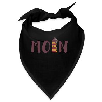 moin - Bandana - Schwarz - Vorne