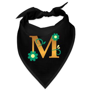M - Bandana - Schwarz - Vorne