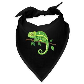 Kameleon - Bandana - Schwarz - Vorne