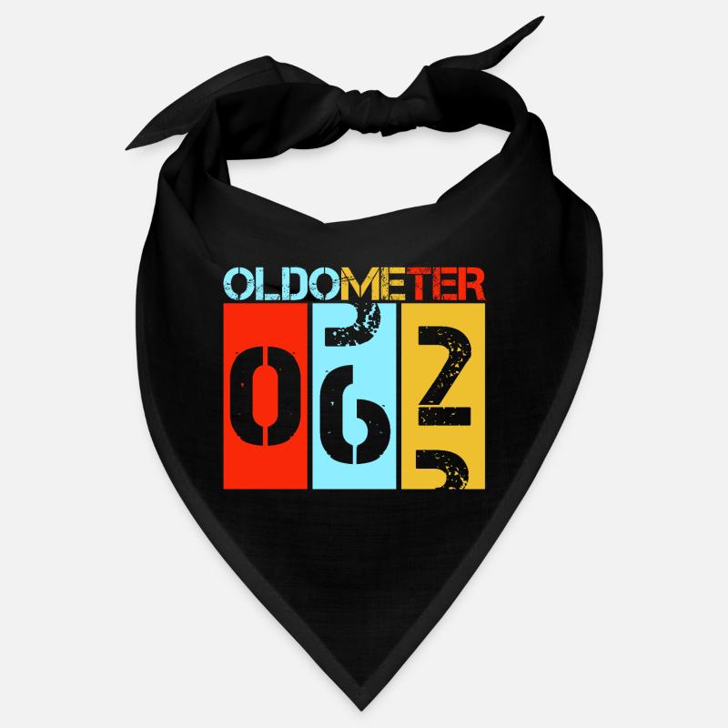 62 ans rétro d’Oldometer 62e anniversaire Bandana