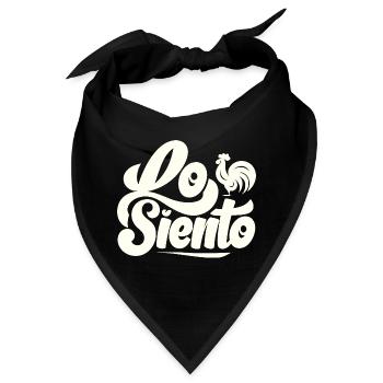 Es tut mir Leid - Lo Siento - Viral Meme - Bandana - Schwarz - Vorne
