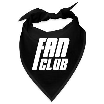 Fan Club - Bandana - Schwarz - Vorne