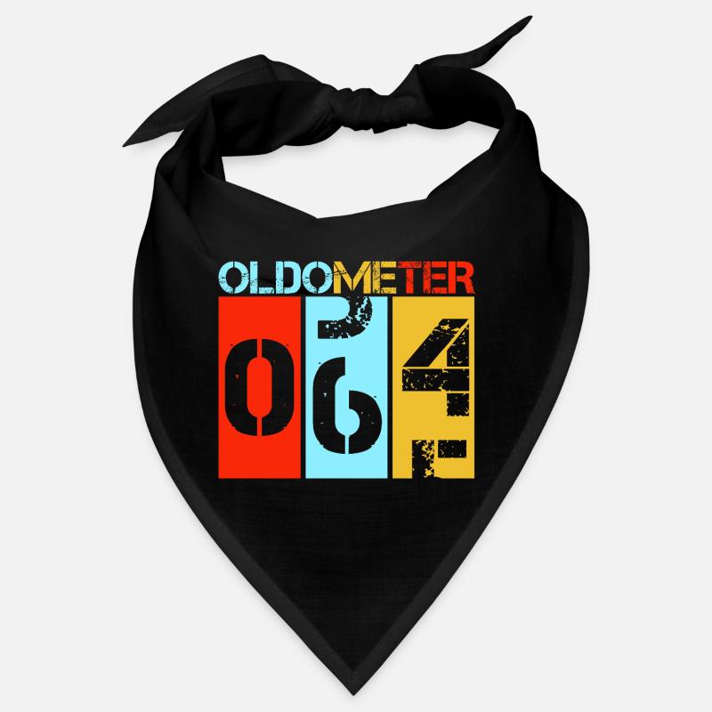 Oldometer 64 Sixty Fourth Birthday Bandana