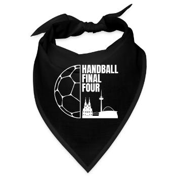 Handball Final Four Skyline - Bandana - Schwarz - Vorne