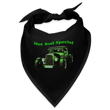 Hot Rod - Bandana - Schwarz - Vorne