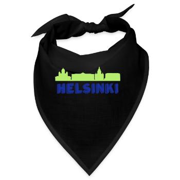 Helsinki - Bandana - Schwarz - Vorne