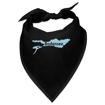 bodensee - Bandana - Schwarz - Vorne