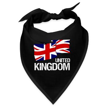 United Kingdom - Bandana - Schwarz - Vorne