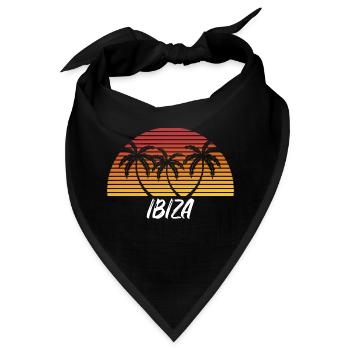 Ibiza - Bandana - Schwarz - Vorne