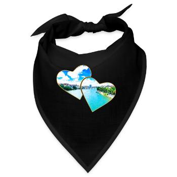 Basel - Bandana - Schwarz - Vorne