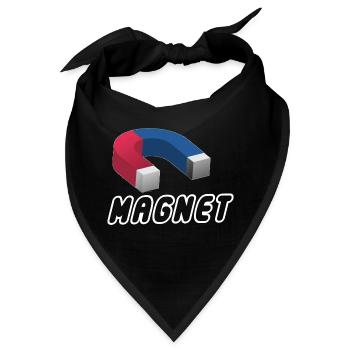 Magnet - Bandana - Schwarz - Vorne