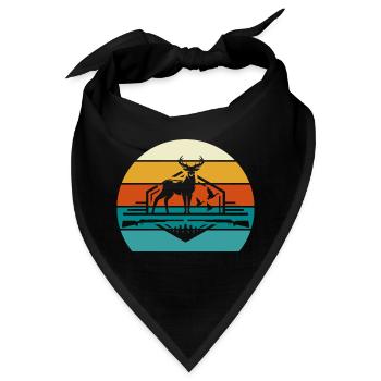 Hunter für Jäger - Bandana - Schwarz - Vorne