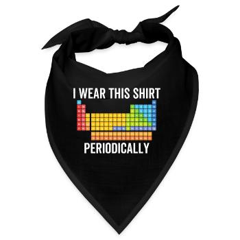 Ich trage dieses Shirt regelmäßig - Bandana - Schwarz - Vorne