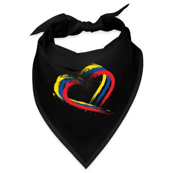 Ecuador - Bandana - Schwarz - Vorne