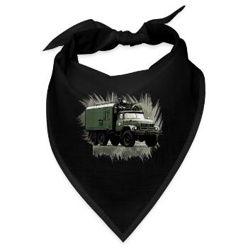 ZIL 131 KO - Bandana - Schwarz - Vorne