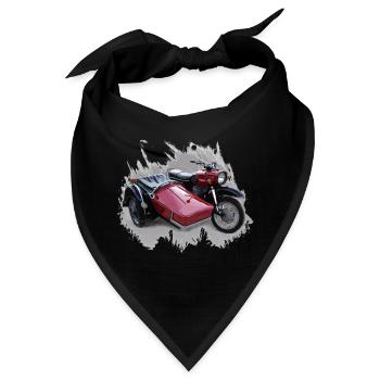 Simson Schwalbe Duo - Bandana - Schwarz - Vorne