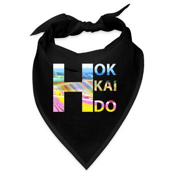 Hokkaido - Bandana - Schwarz - Vorne