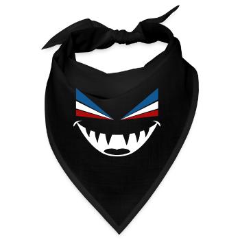 Böser Blick Rostock - Bandana - Schwarz - Vorne