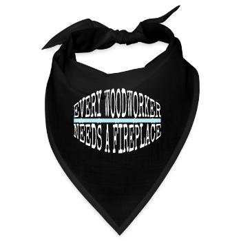 lumber carpenter plumber the carpenters cutter - Bandana - Schwarz - Vorne