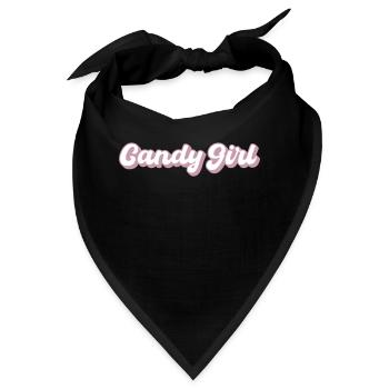 Candy Girl - Bandana - Schwarz - Vorne