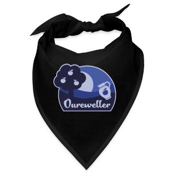 Oureweller - Bandana - Schwarz - Vorne
