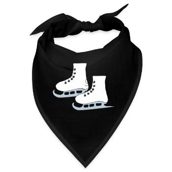 schlittschuhe 2 - Bandana - Schwarz - Vorne