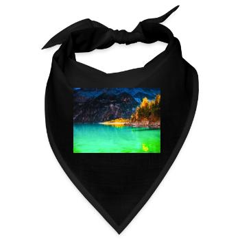 HERBST TRAUM - Bandana - Schwarz - Vorne