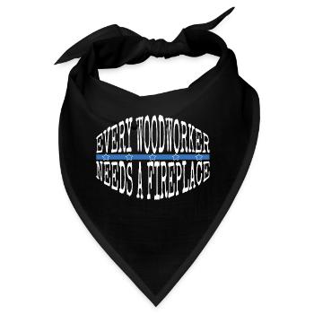 present present idea funny awesome hobbyists - Bandana - Schwarz - Vorne
