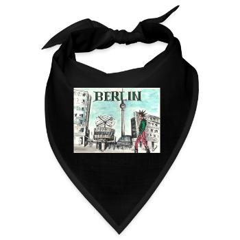 Alexander Platz - Bandana - Schwarz - Vorne