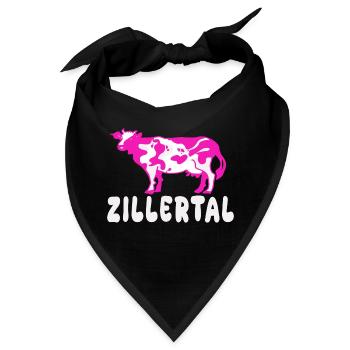 Zillertaler Skisaison Winterurlaub - Bandana - Schwarz - Vorne