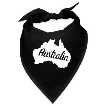 australia - Bandana - Schwarz - Vorne