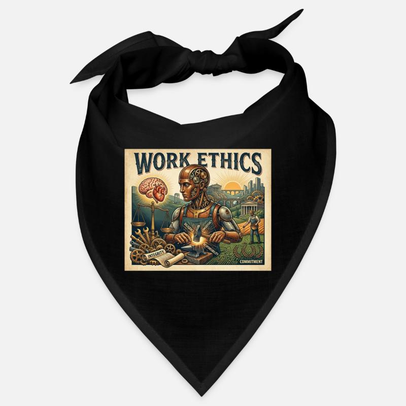 Work Ethics - Bandana - black
