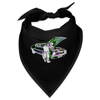 Schrauber Iinvert - Bandana - Schwarz - Vorne