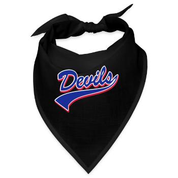 Devils Script Original - Bandana - Schwarz - Vorne