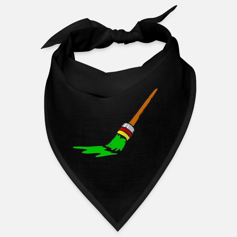 Urban Graffiti Brush Design Bandana