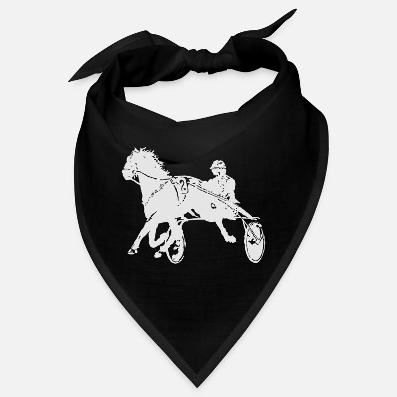 Trabrennen Pferderennen Bandana