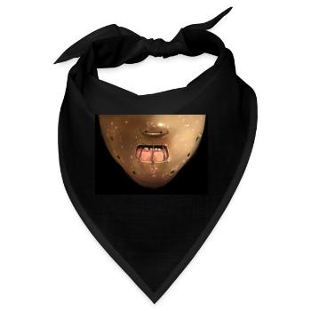 Hannibal - Bandana - Schwarz - Vorne