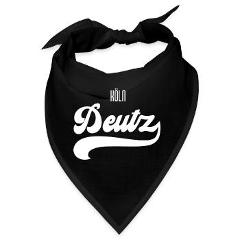 Köln Deutz - Bandana - Schwarz - Vorne