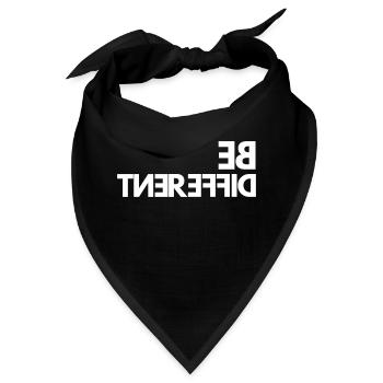 Be Different - Bandana - Schwarz - Vorne