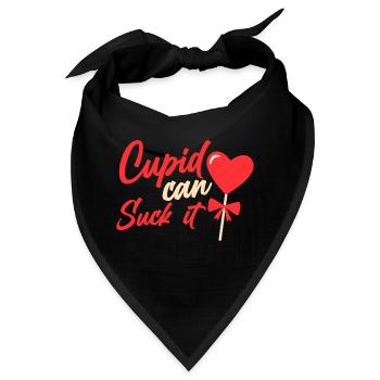 Cupid Can Suck It 4 - Bandana - Schwarz - Vorne