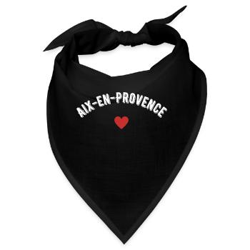 Aix en Provence - Bandana - Schwarz - Vorne