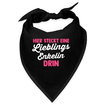 Enkelin - Bandana - Schwarz - Vorne