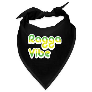 ragga vibe - Bandana - Schwarz - Vorne