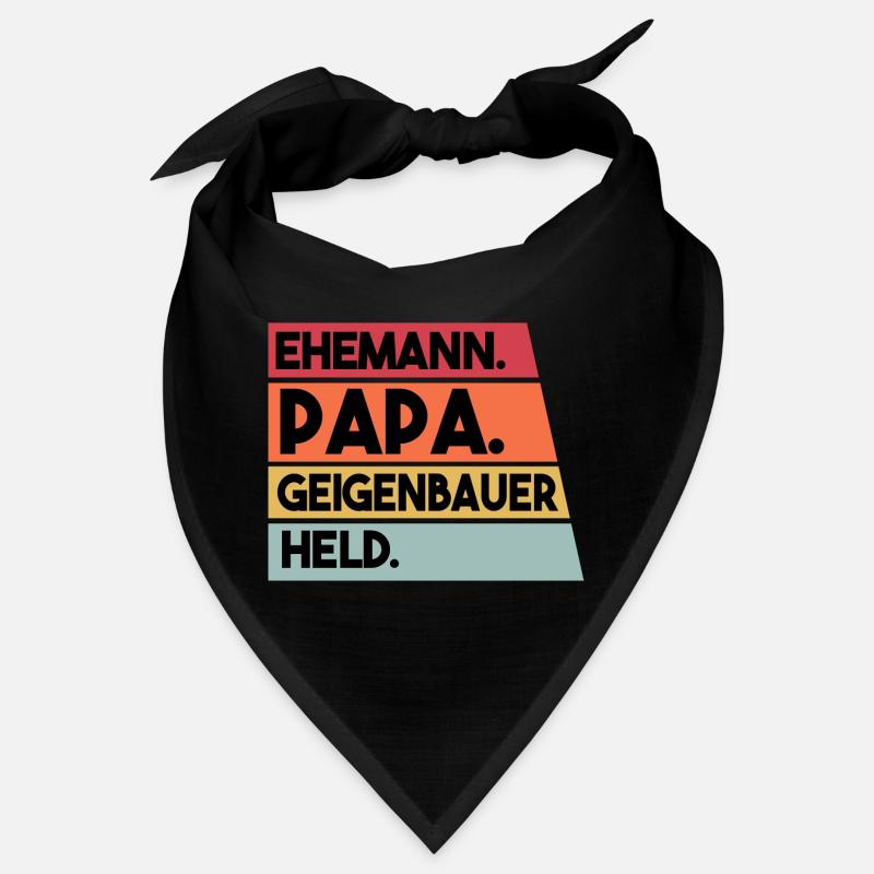 Ehemann Papa Geigenbauer Held Bandana
