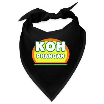 Fullmoon party - Koh Phangan - Bandana - Schwarz - Vorne