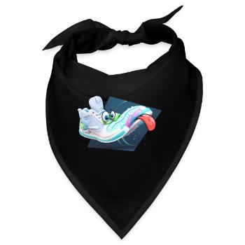 crazy sneaker - Bandana - Schwarz - Vorne