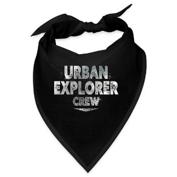 Urban Explorer - Bandana - Schwarz - Vorne